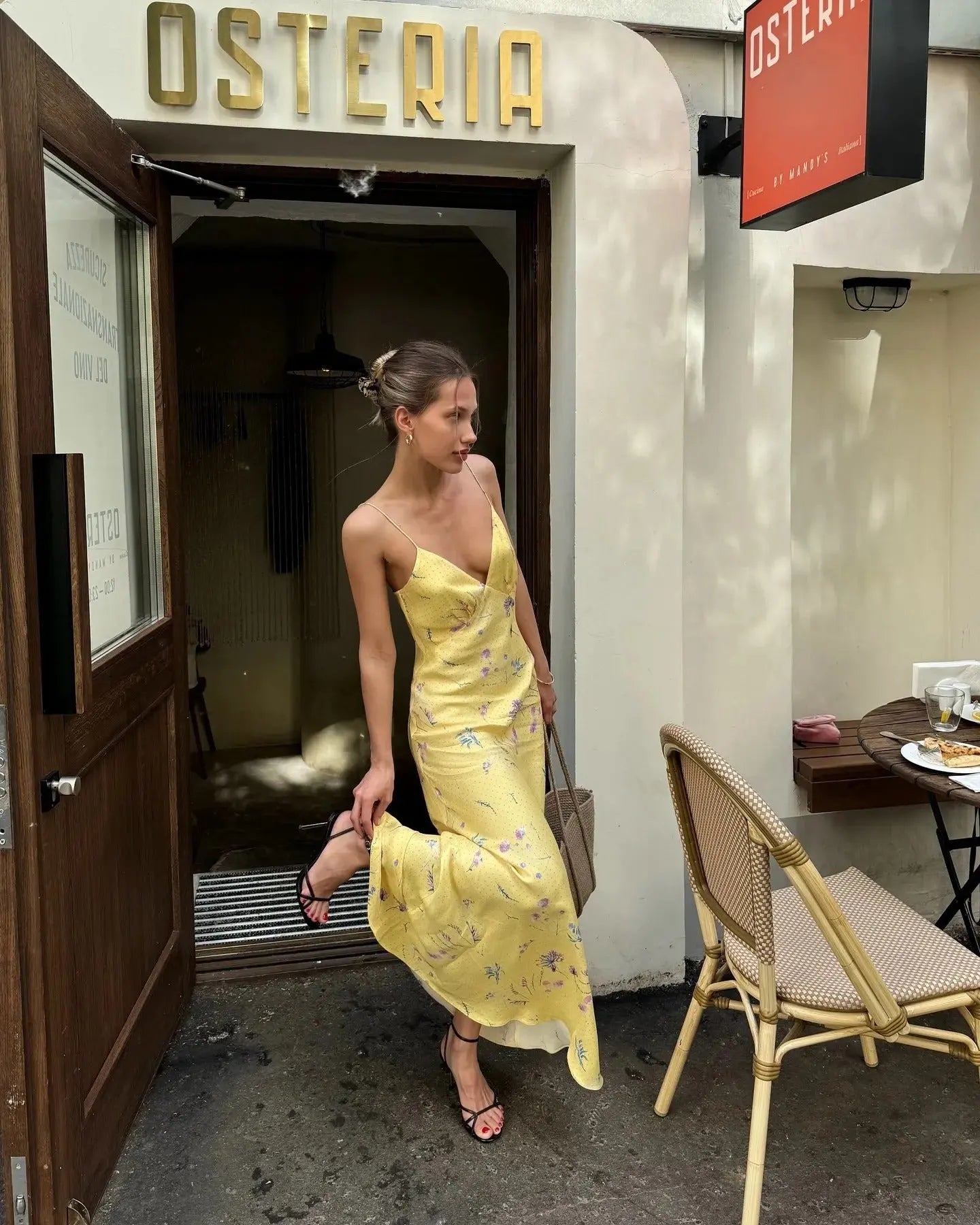 Giallo Maxikleid