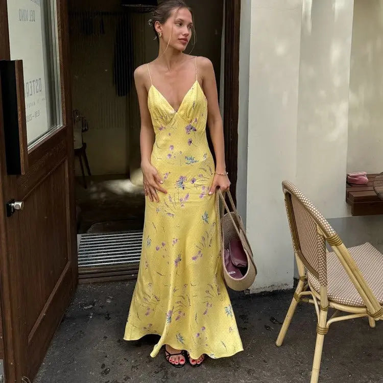 Giallo Maxikleid