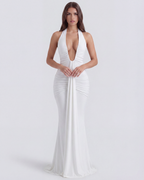 Aiglantine Maxikleid Weiß