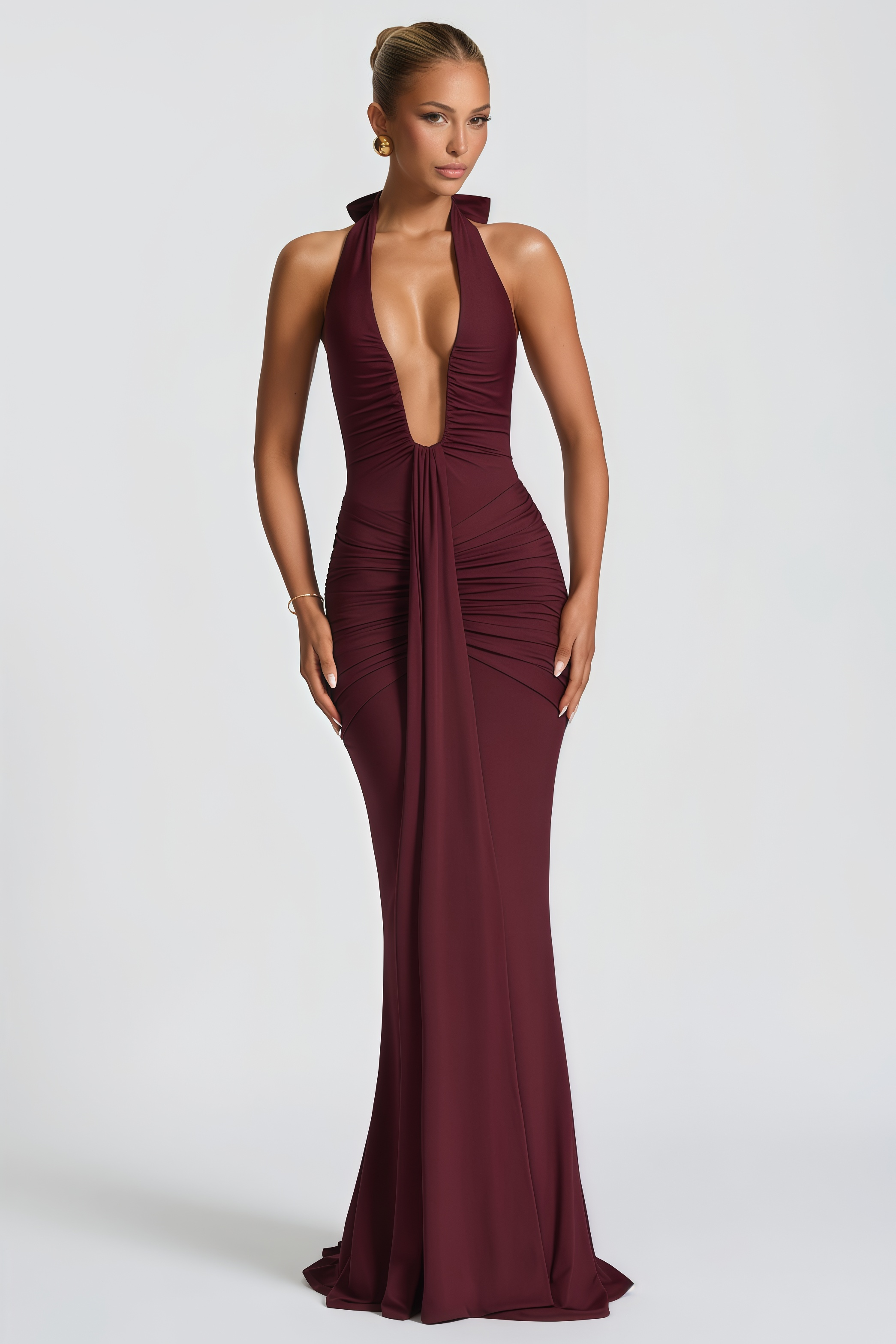 Aiglantine Maxikleid