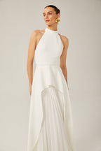 Inés Neckholder-Maxikleid