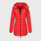 Gelbe Steppjacke – Warm & Modern