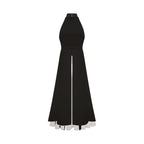 Inés Neckholder-Maxikleid