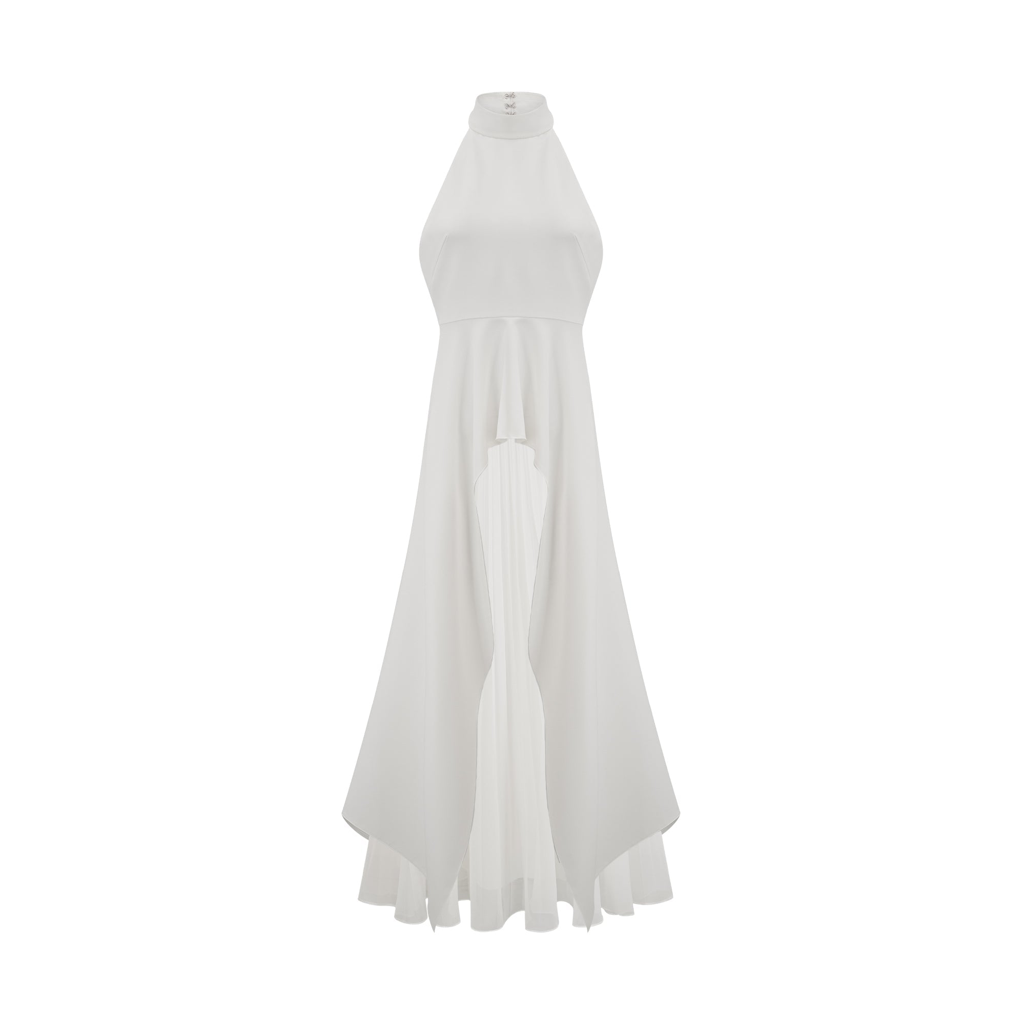 Inés Neckholder-Maxikleid