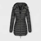 Gelbe Steppjacke – Warm & Modern