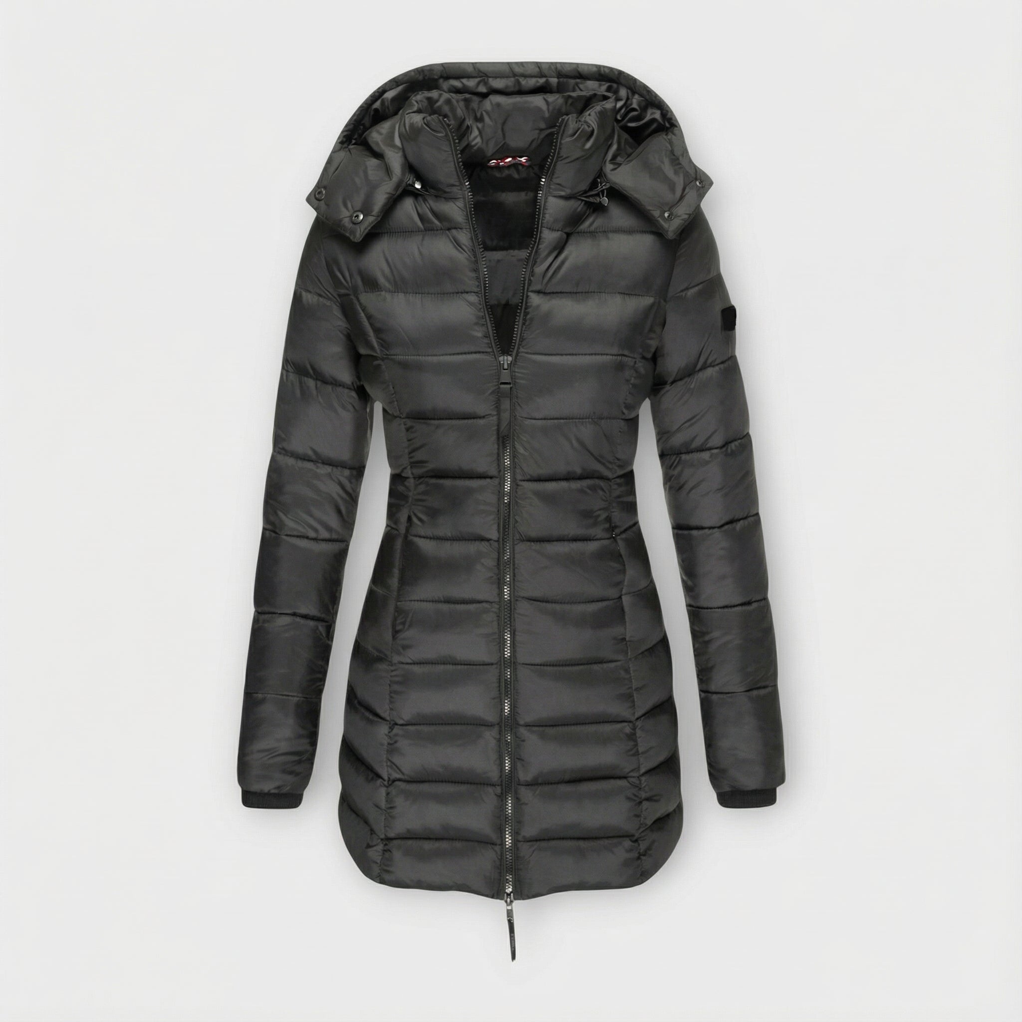 Gelbe Steppjacke – Warm & Modern