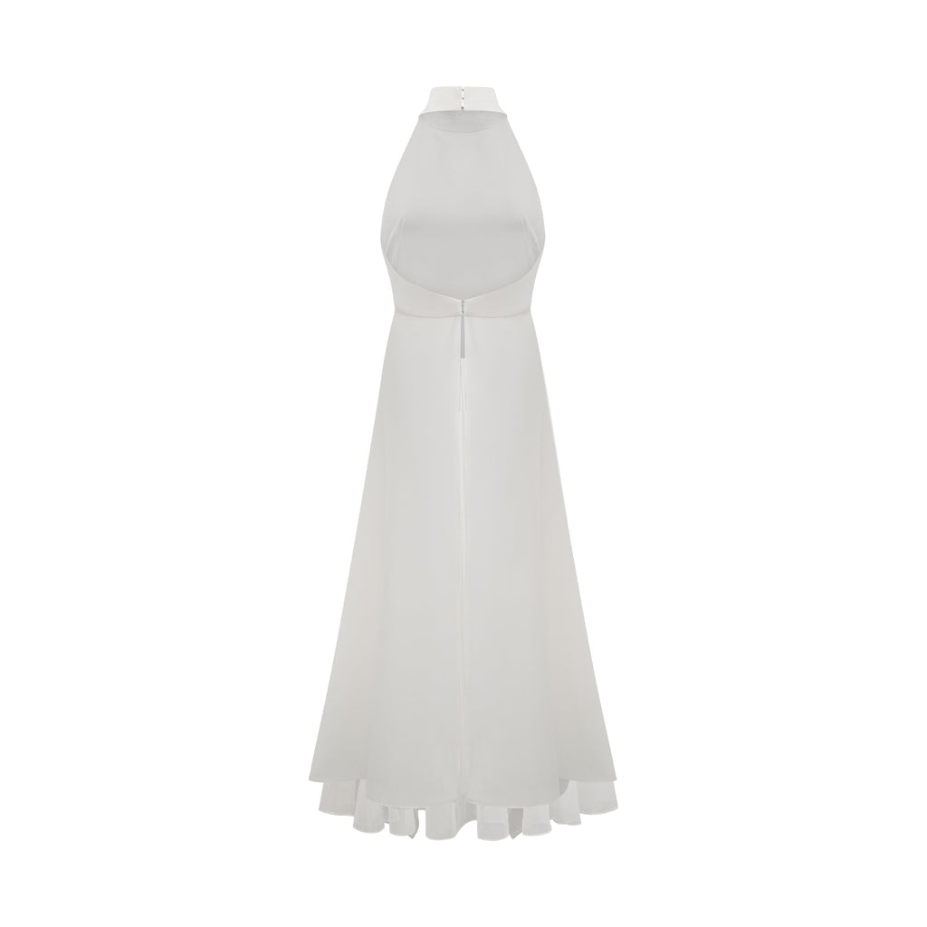 Inés Neckholder-Maxikleid