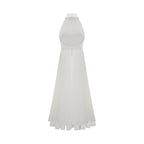 Inés Neckholder-Maxikleid