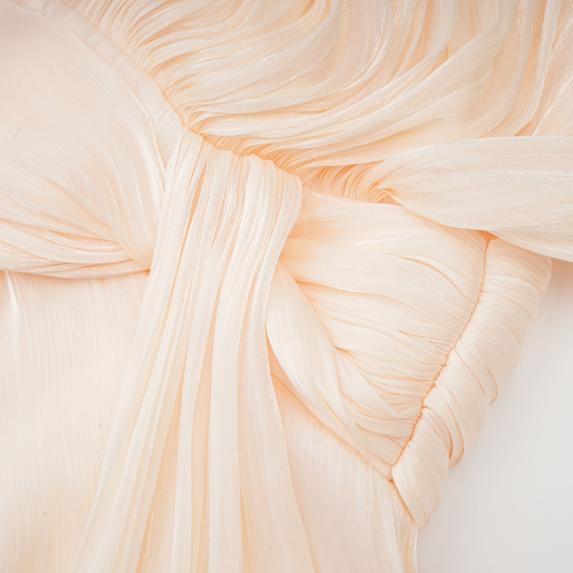 Eugénie Beiges Mini-Kleid