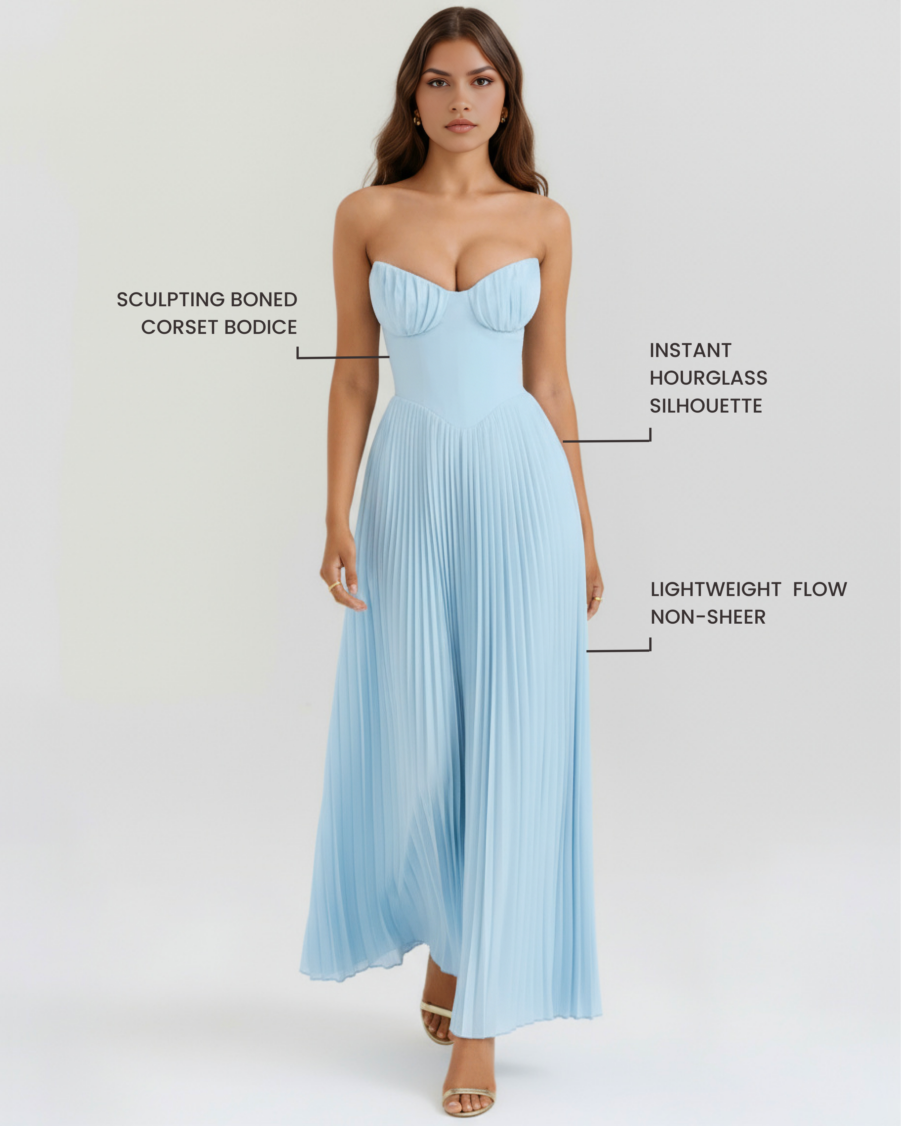 Sie Maxikleid