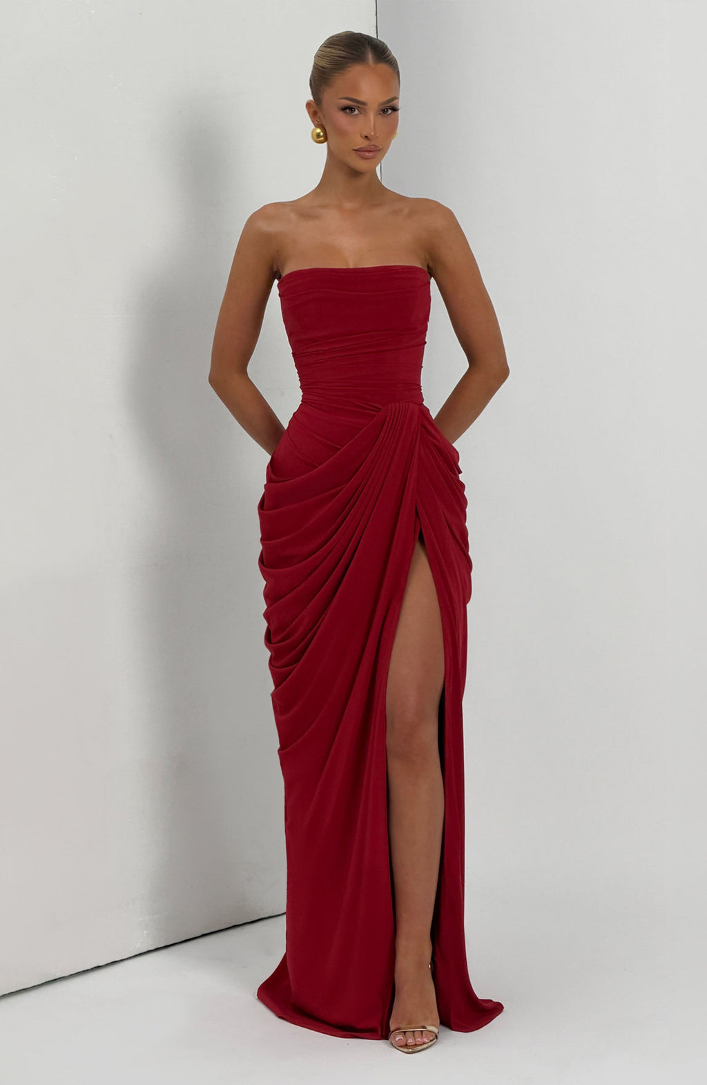 Lonz Maxikleid Rot