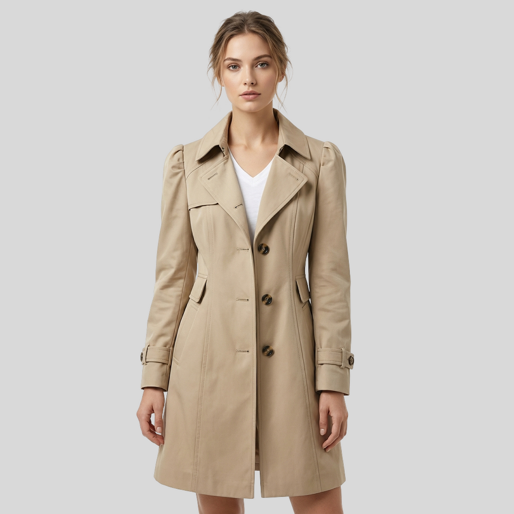 Luxus-Trench – Elegant & Vielseitig