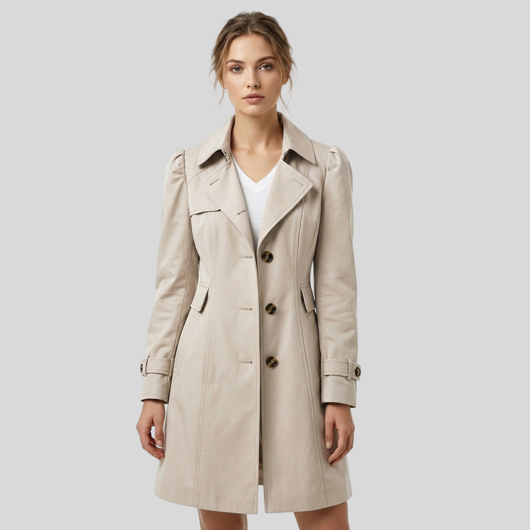 Luxus-Trench – Elegant & Vielseitig