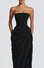 Lonz Maxikleid Schwarz