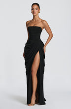 Lonz Maxikleid Schwarz