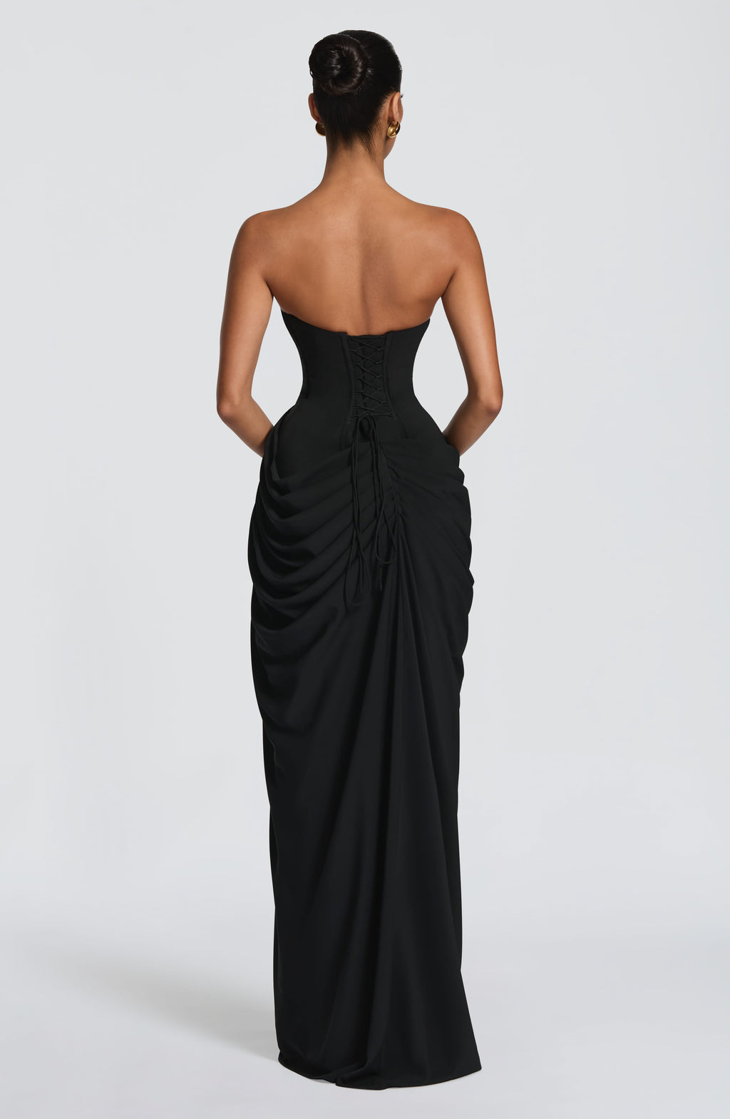 Lonz Maxikleid Schwarz