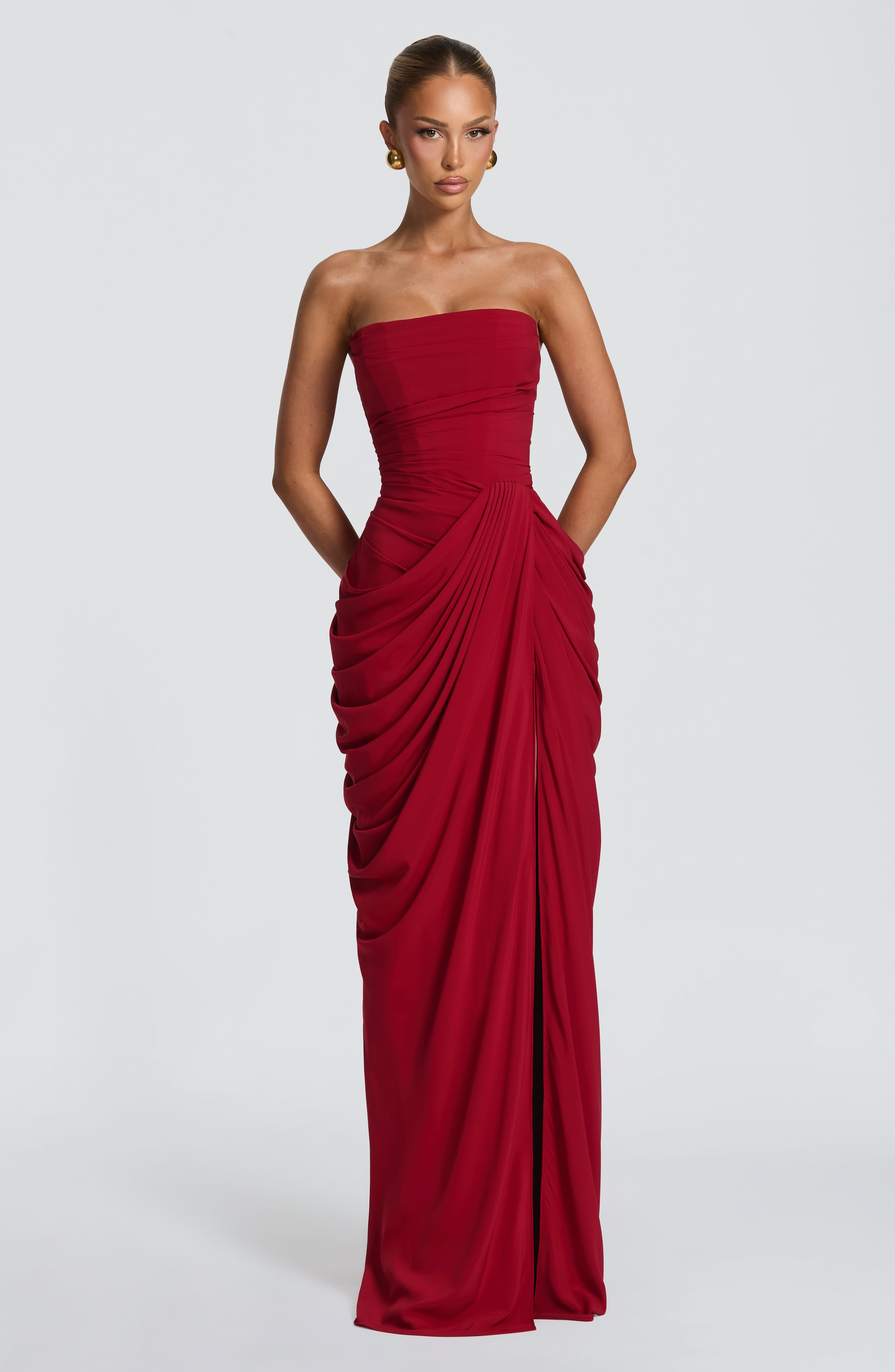 Lonz Maxikleid Rot