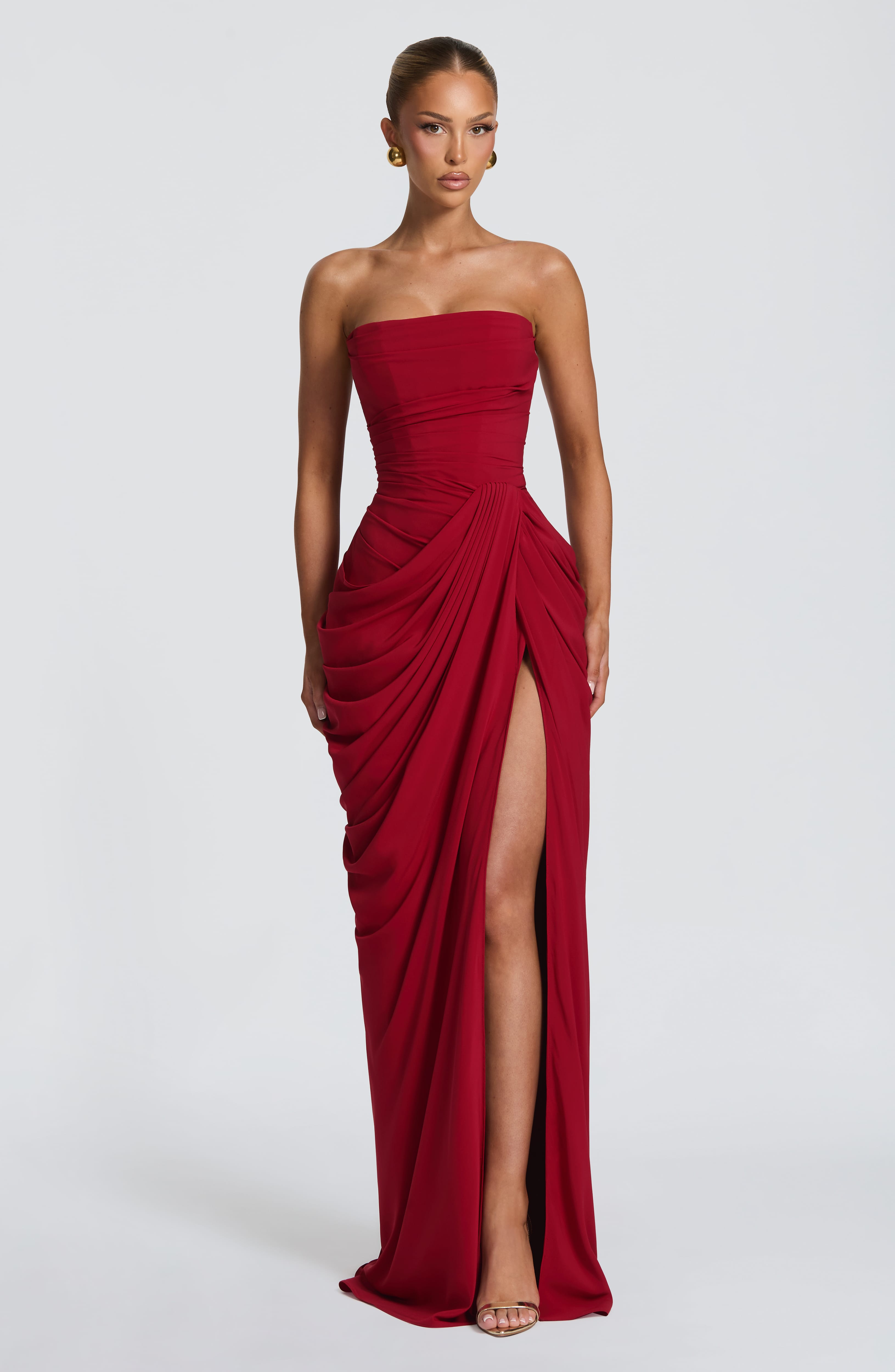 Lonz Maxikleid Rot