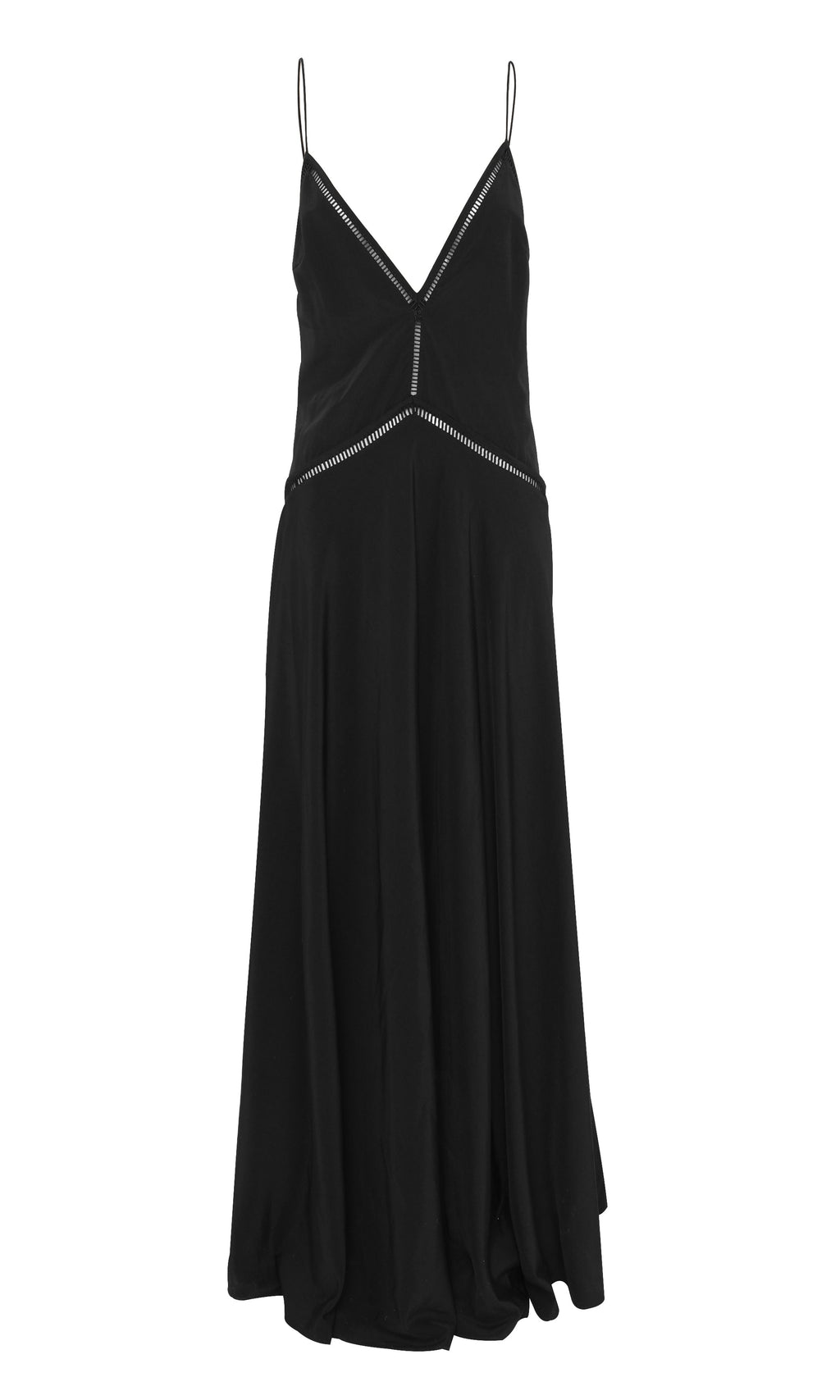 Posey Maxikleid Schwarz