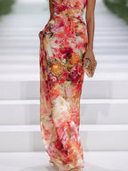 Maniche Maxikleid