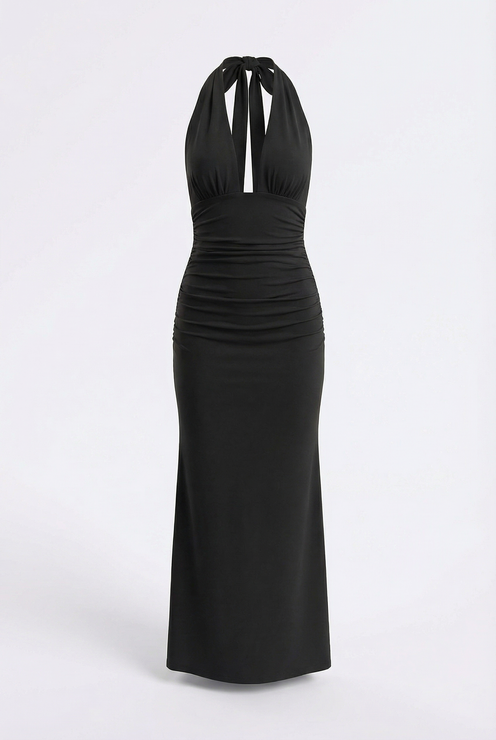 Elenya Maxikleid Schwarz