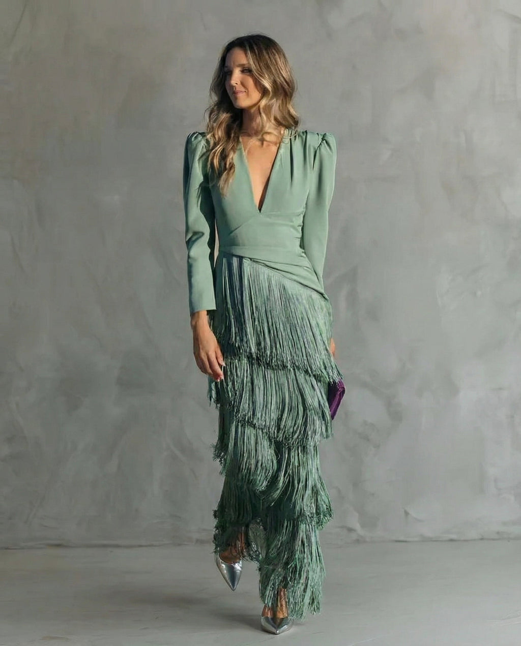 Fragela Midi-Kleid