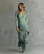 Fragela Midi-Kleid