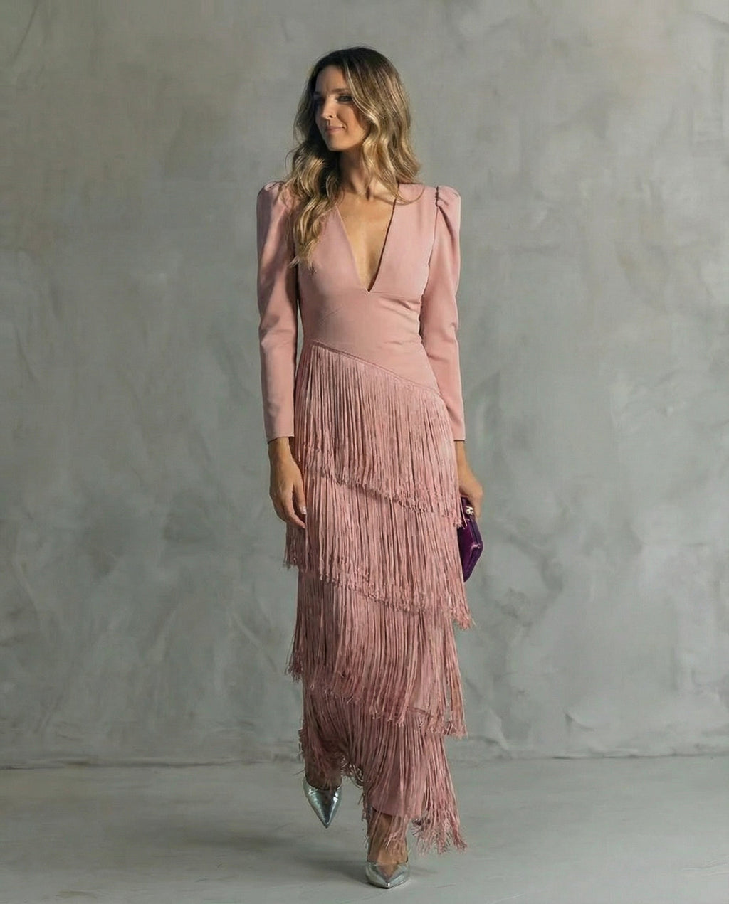 Fragela Midi-Kleid