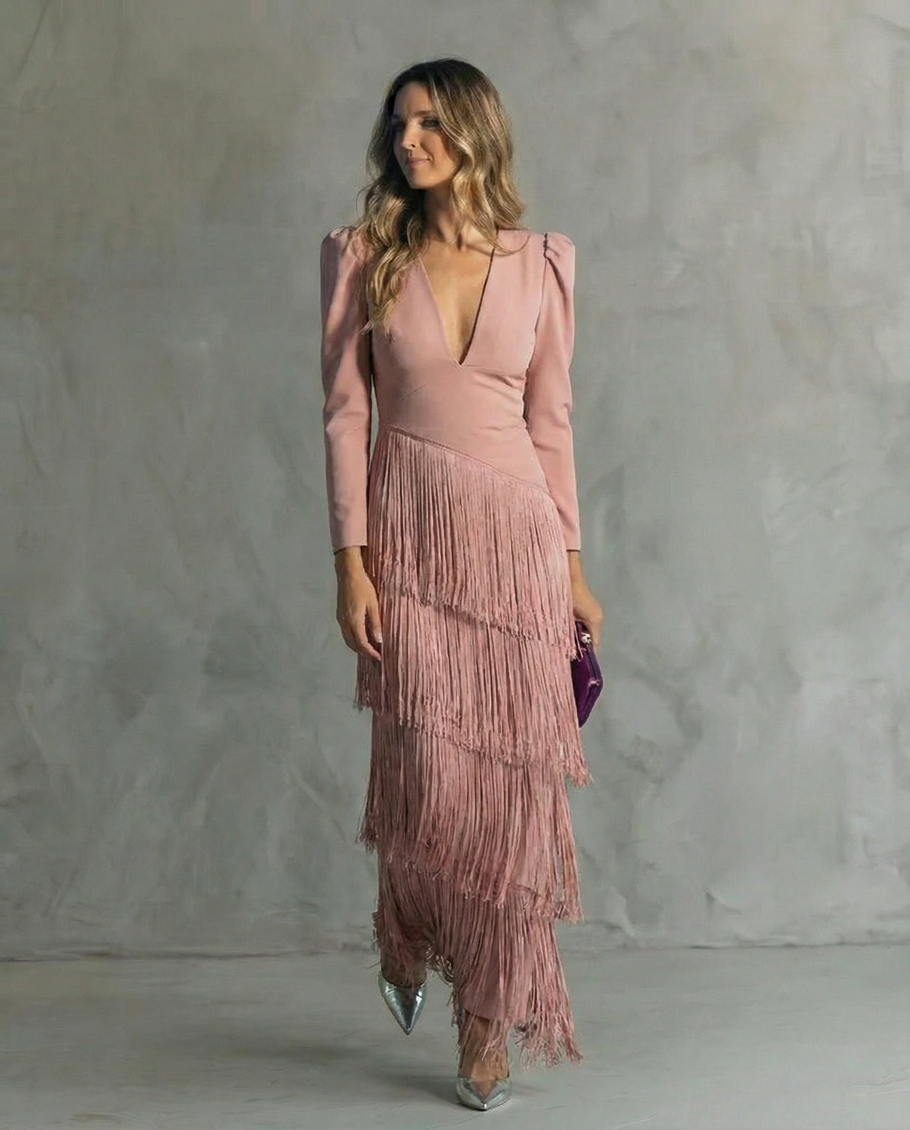 Fragela Midi-Kleid