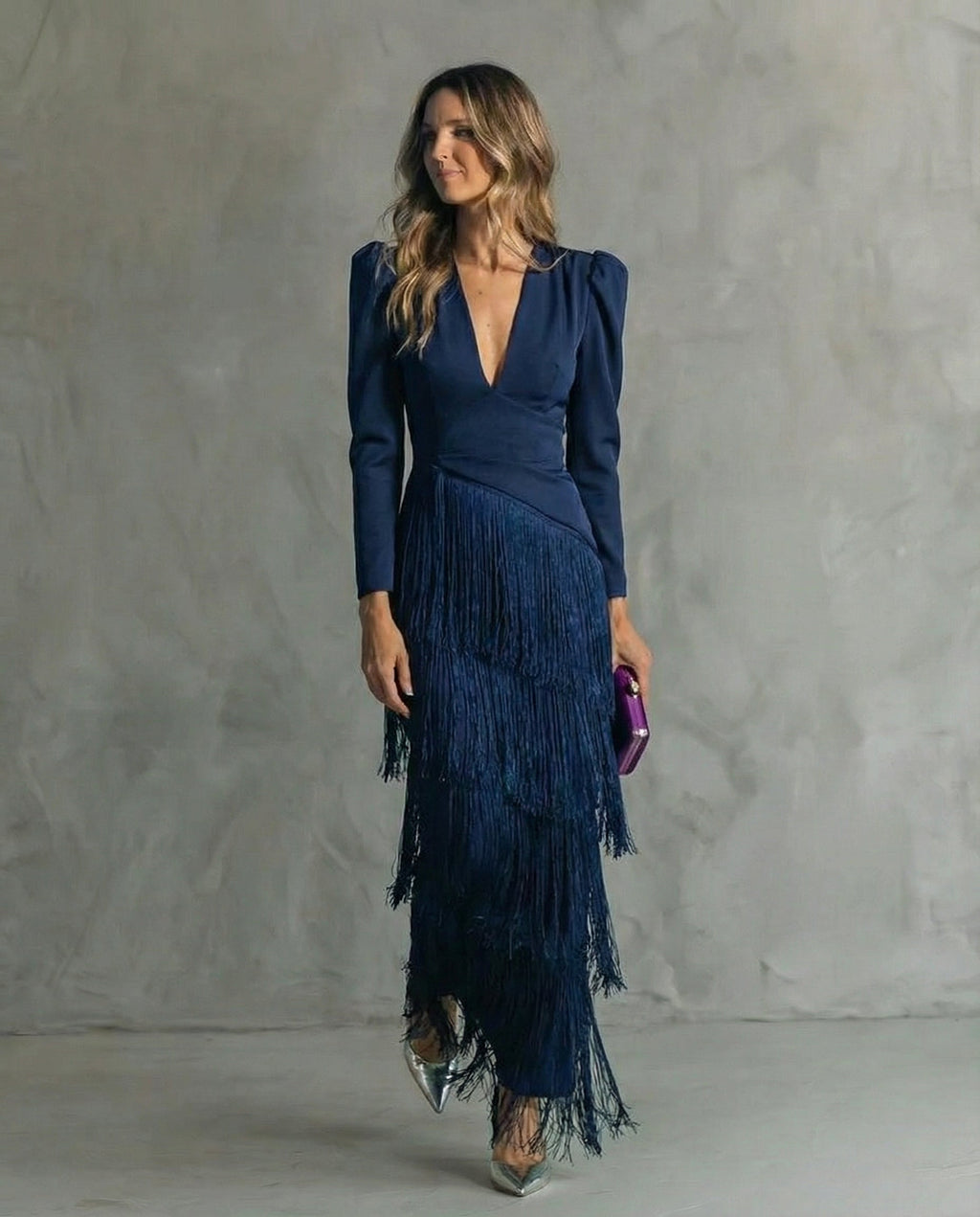 Fragela Midi-Kleid