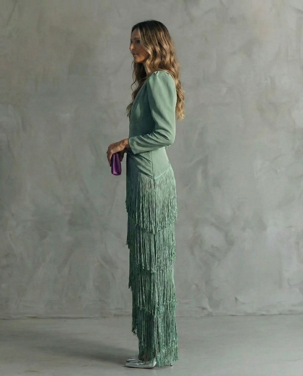 Fragela Midi-Kleid