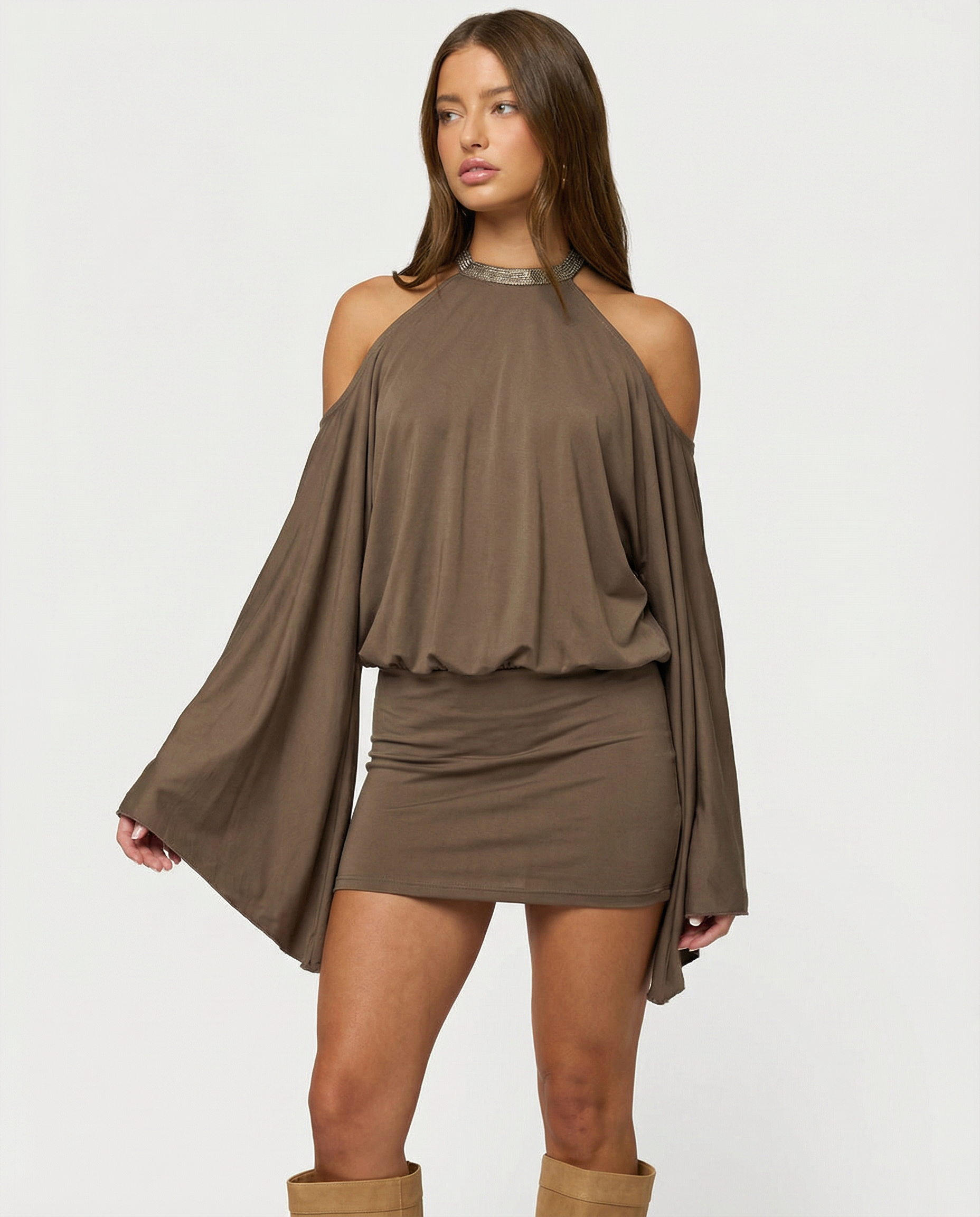 Golden Mirage Kleid