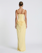 Eva Hourglass Maxi-Kleid