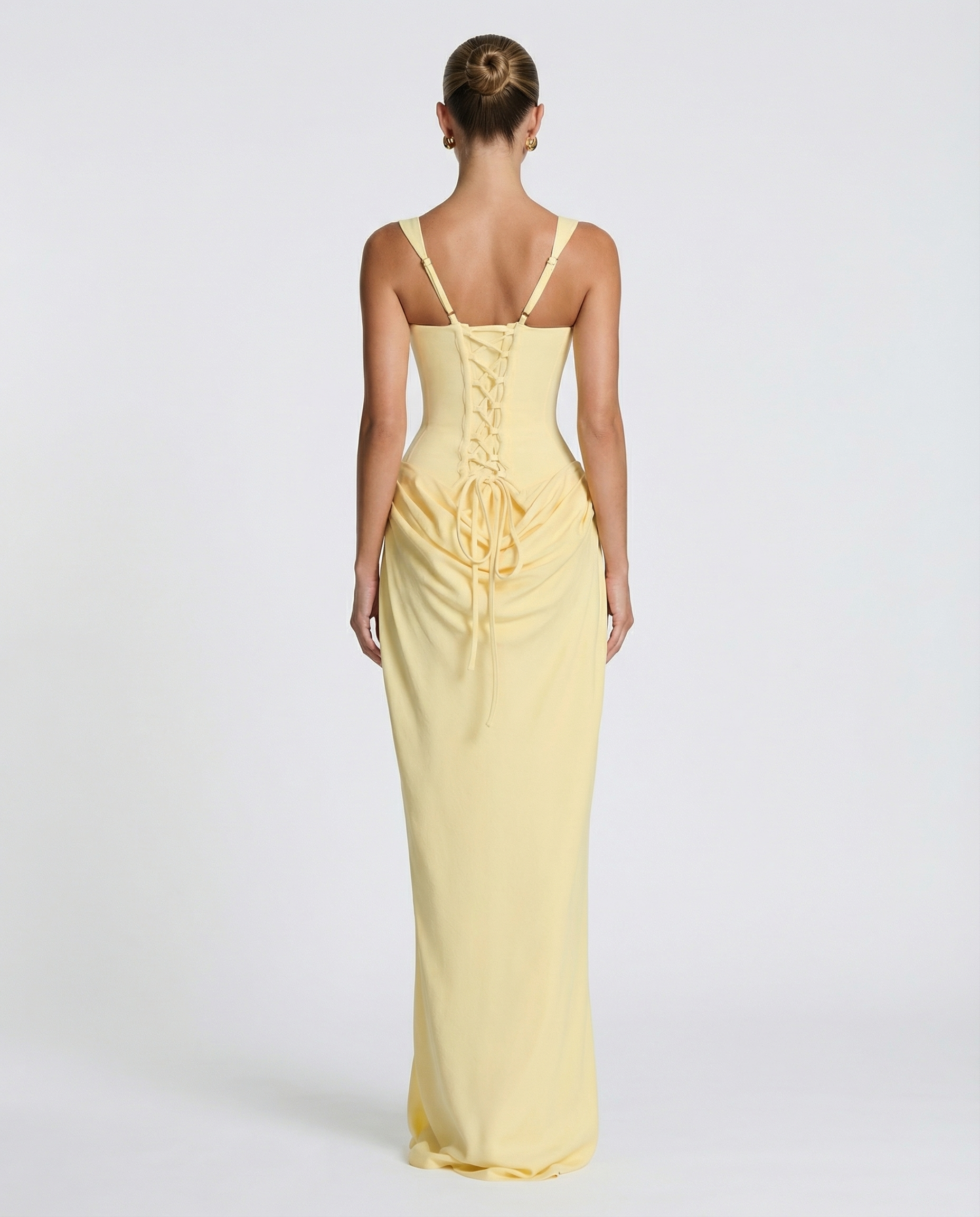 Eva Hourglass Maxi-Kleid
