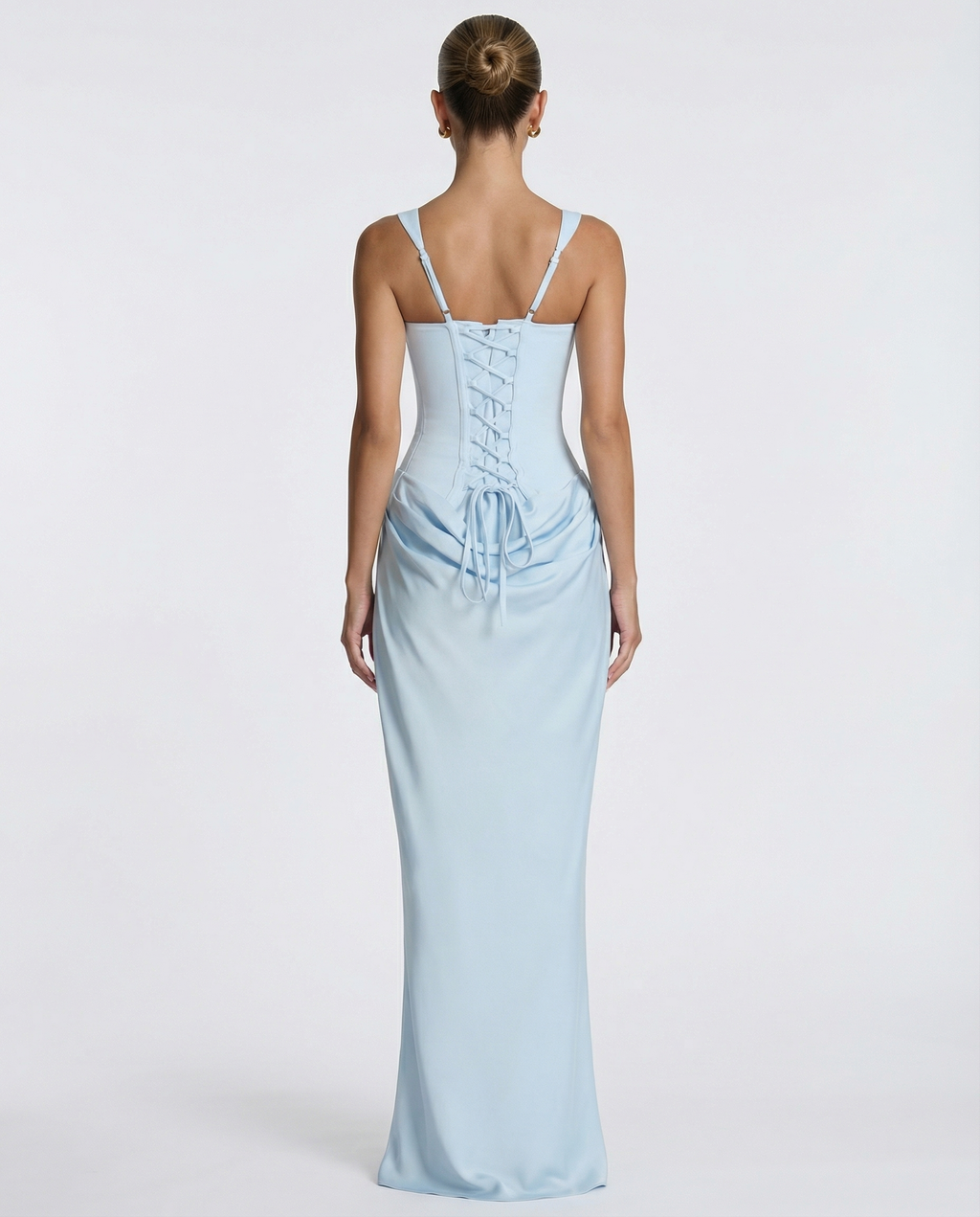 Eva Hourglass Maxi-Kleid