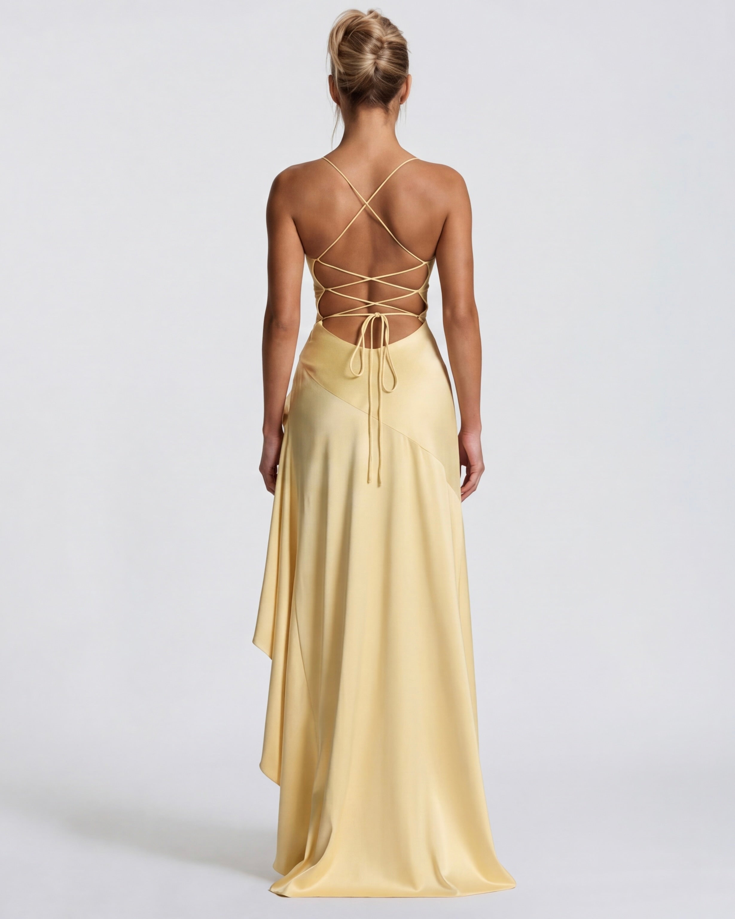Muse Gown Maxikleid Gelb