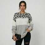 Pullover mit Animal-Print