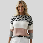 Pullover mit Animal-Print