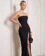 Lonz Maxikleid Schwarz