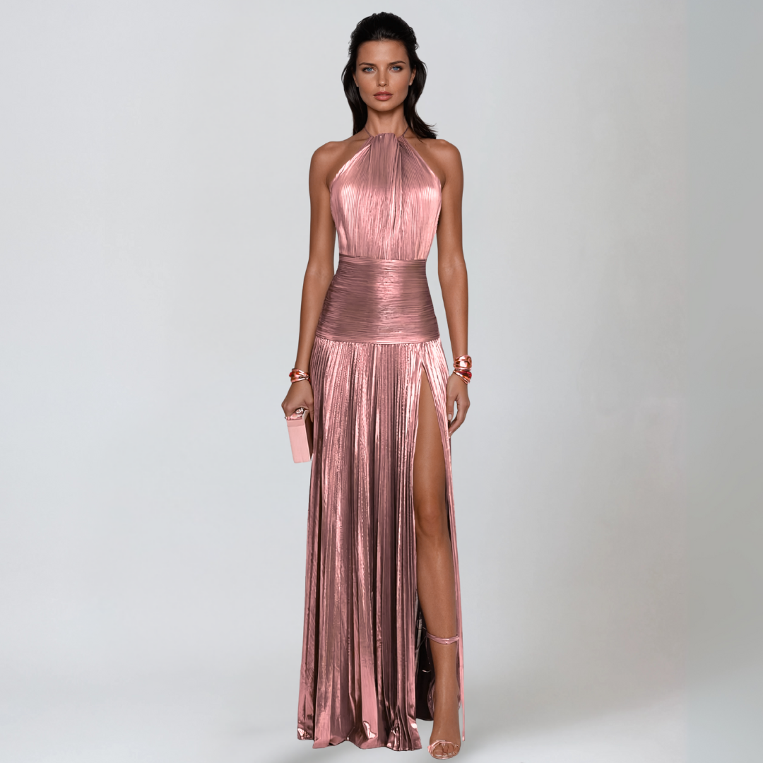 Rosa Maxikleid