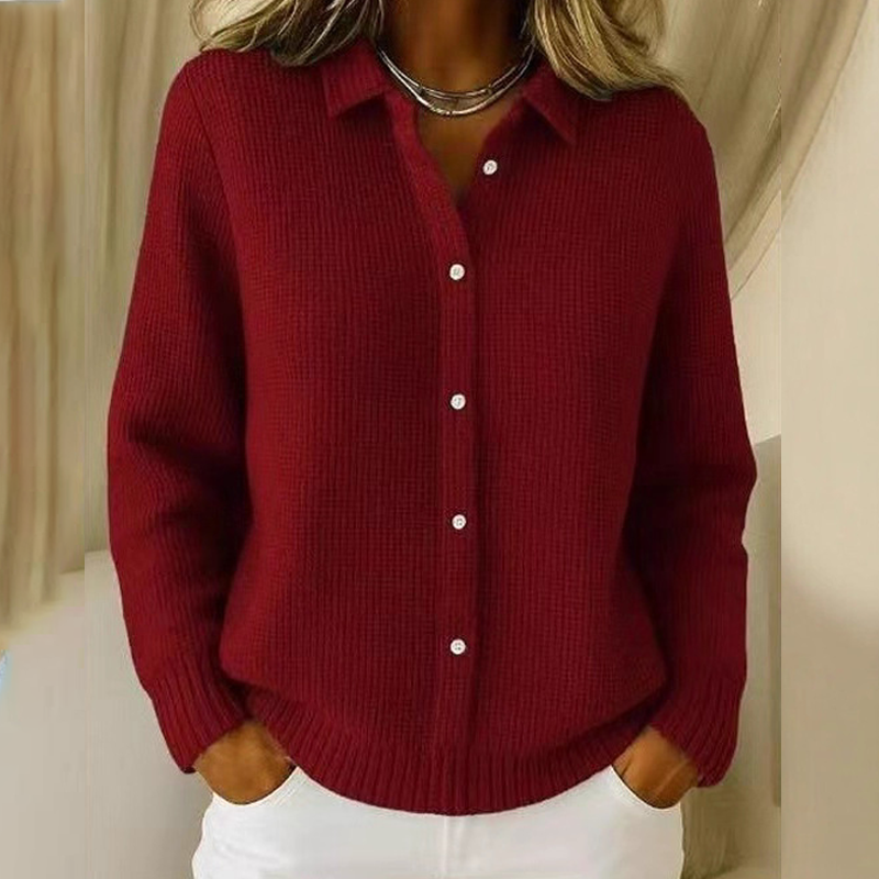 Eleganter Damen-Strickpullover